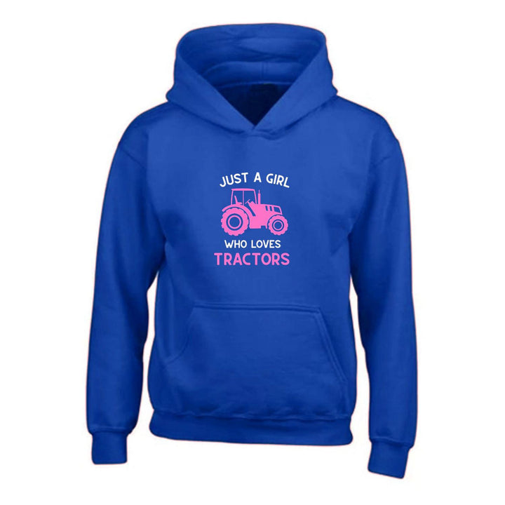Urban Road Girls Tractor Hoodie - CL007
