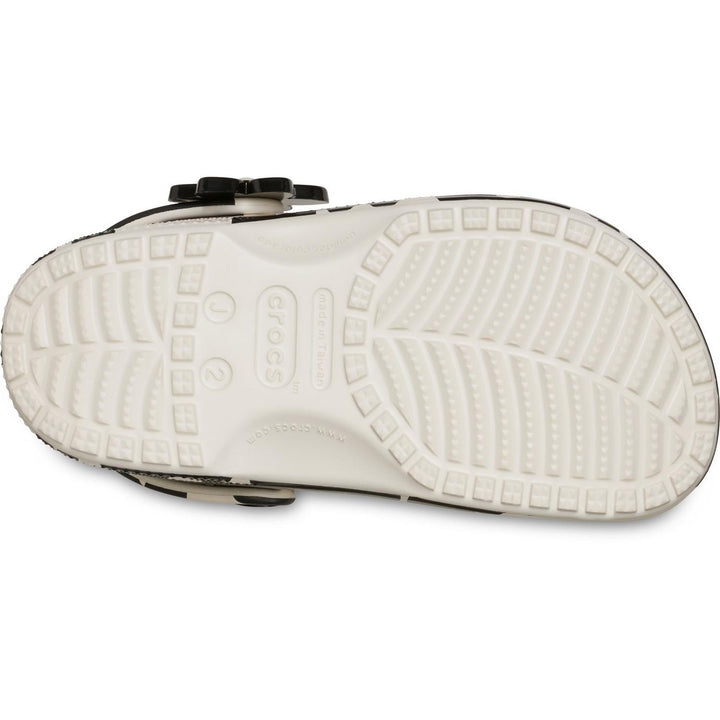 Classic Pop Petals Clog Kid Summit White/Black