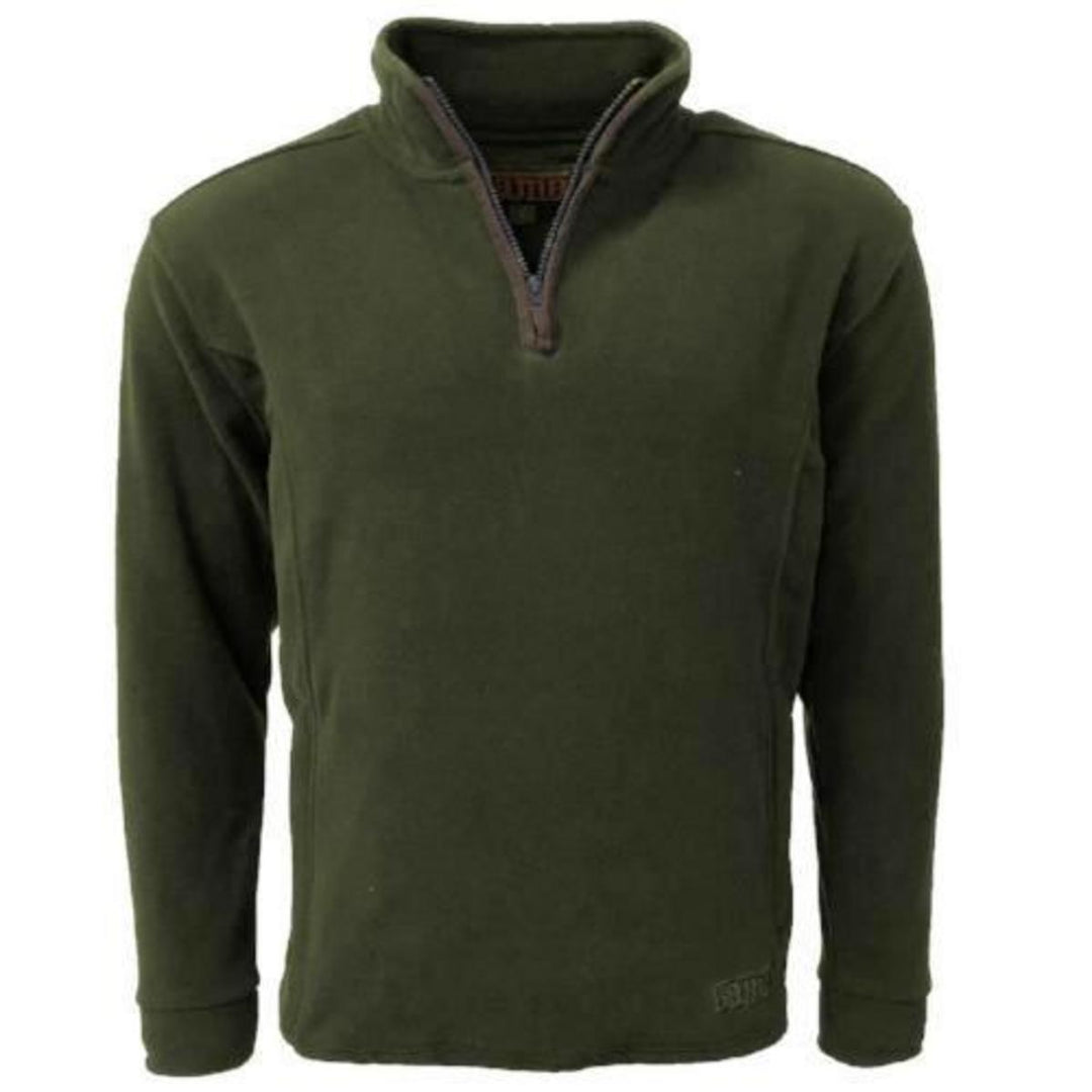 Game Technical Apparel Mens Game Stanton Fleece Pullover - Forest Green