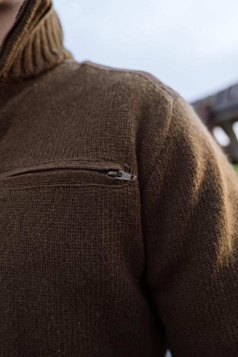 Harkila Annaboda WSP knit half zip Willow