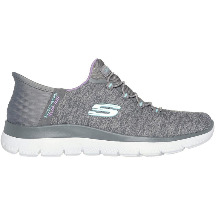 Skechers Summits Dazzling Haze Shoes Grey/Multi – view 5