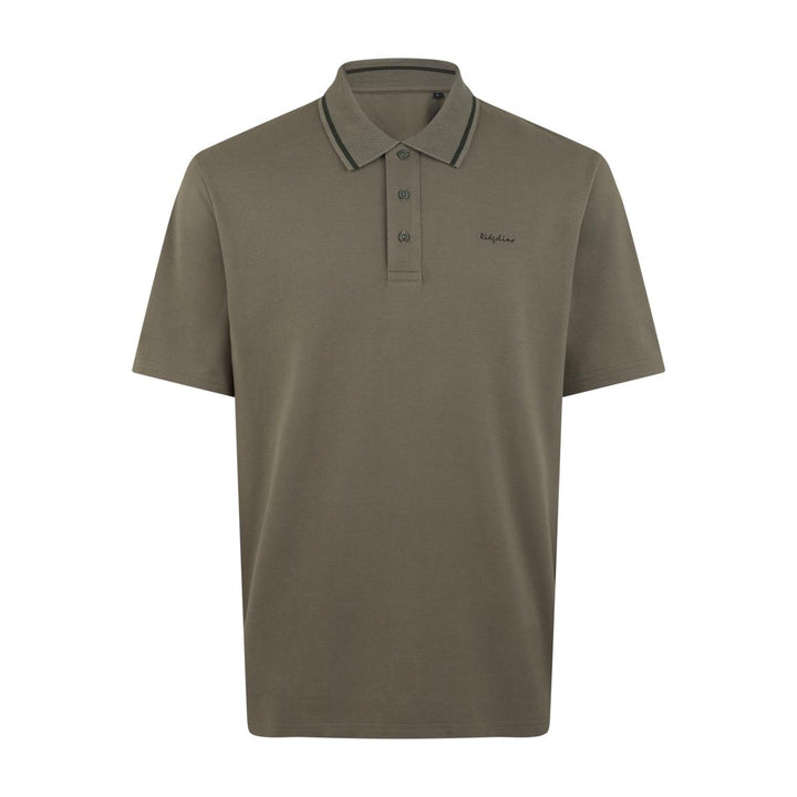 Ridgeline Mens Kilworth Polo Top Smokey