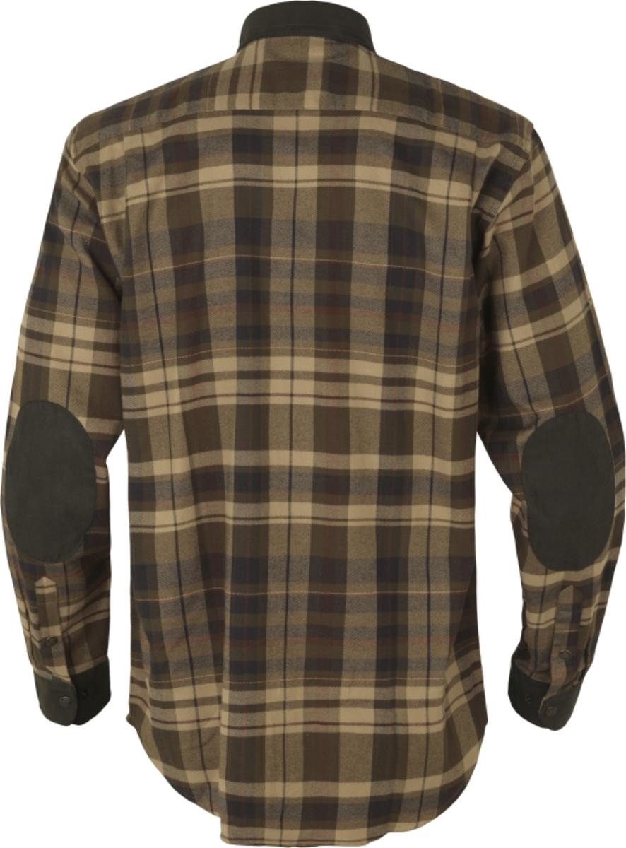Harkila Pajala shirt Beige w/brown