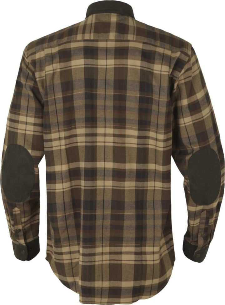 Harkila Pajala shirt Beige w/brown