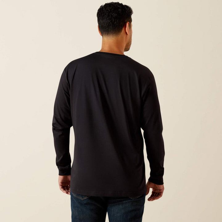 Ariat Mens Rebar Cotton Strong Standard Pocket T-Shirt – view 2