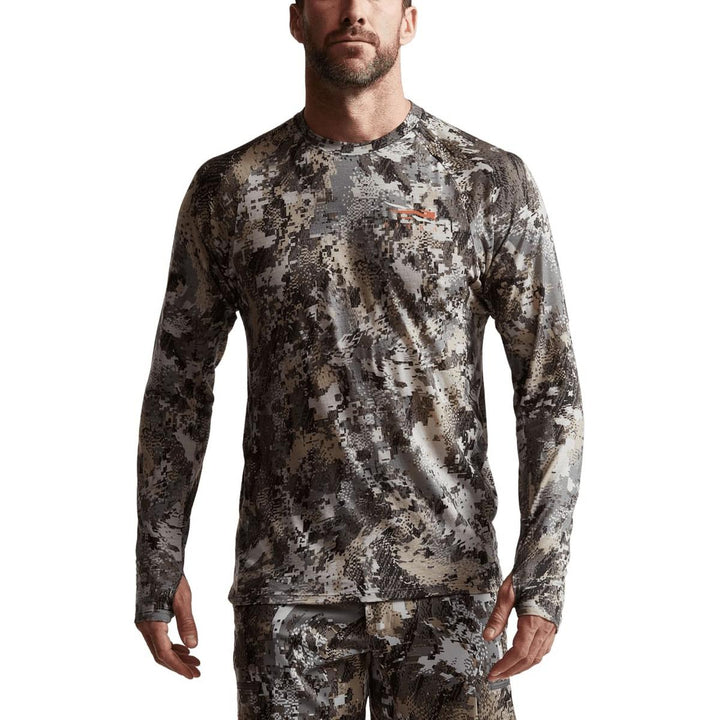 Sitka Core Merino 120 LS Crew Optifade Elevated II