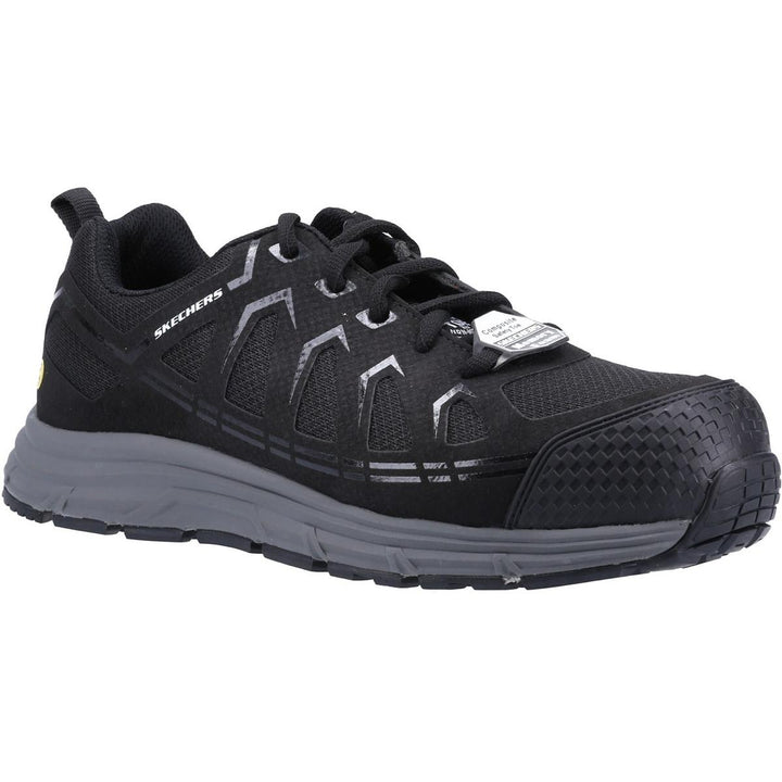Skechers Workwear Malad Safety Trainer Black