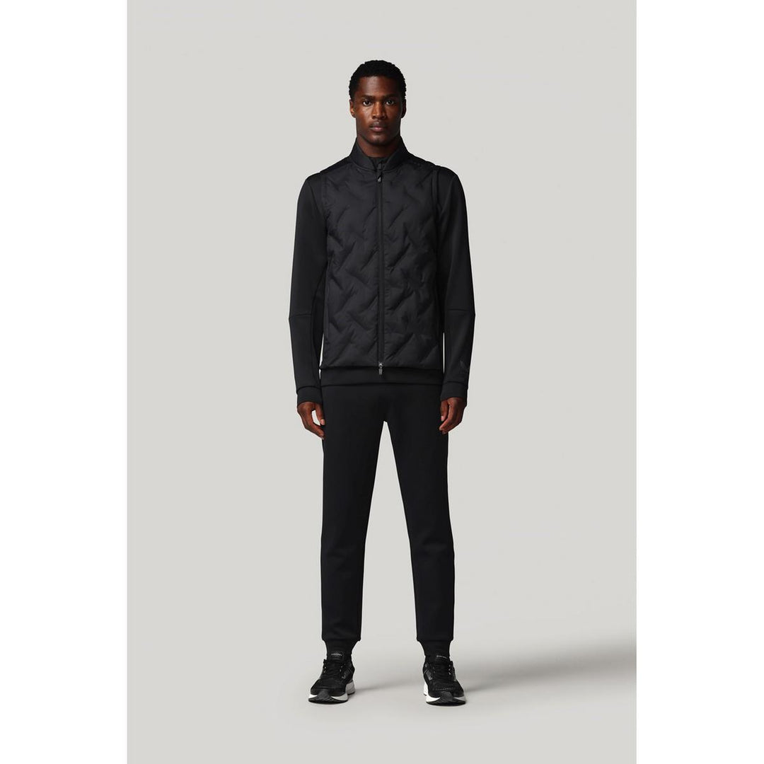 Castore HYBRID GILET CASTORE BLACK/CASTORE GUNMETAL – view 4