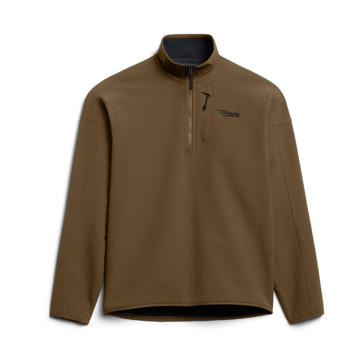 Sitka Alpha Fleece 1/4 Zip Pullover Coyote