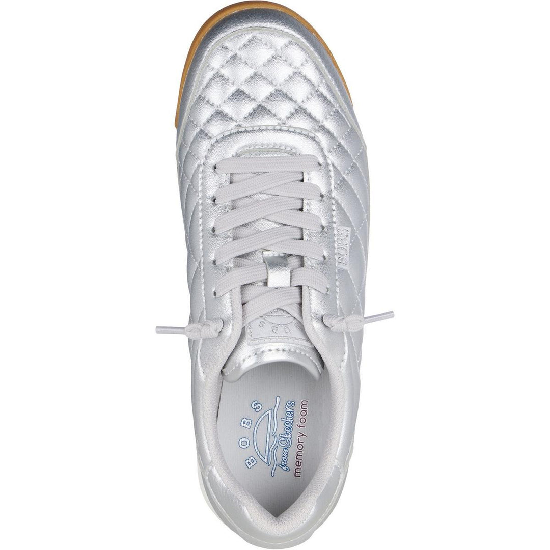 Skechers BOBS Billie Wild Comfort Trainers Silver