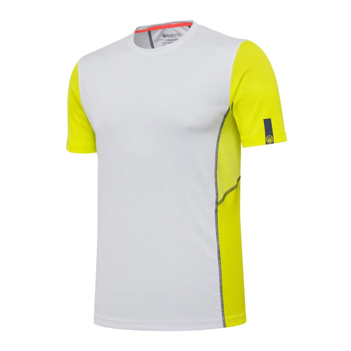 Beretta ICE POWER T-SHIRT Ice grey & Sulphur spring