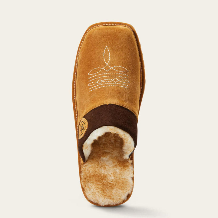 Ariat Mens Silversmith Square Toe Slipper Chstnt – view 3