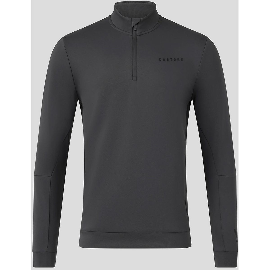 Castore FLEX 1/4 ZIP SWEATSHIRT CASTORE GUNMETAL/CASTORE