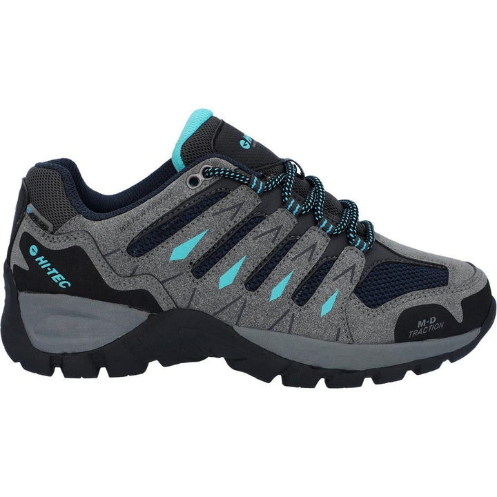 Hi-Tec Corzo Low Hikers Cool Grey/Navy Blue/Curacao