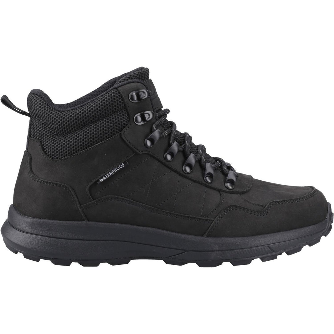 Oddington Mens Nubuck Black