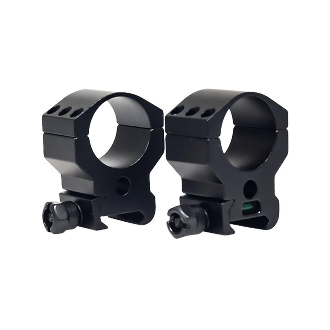 WULF Pro Tac 30mm Bubble Level 6 Screw Rings - Medium