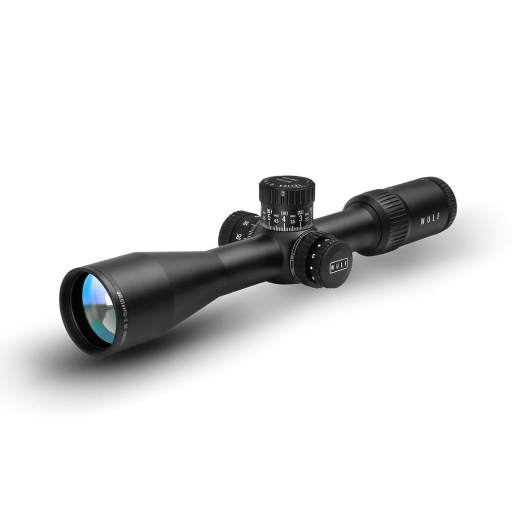 WULF Defender 30 3-15x44 SFP W-MIL6 Illuminated Rifle Scope