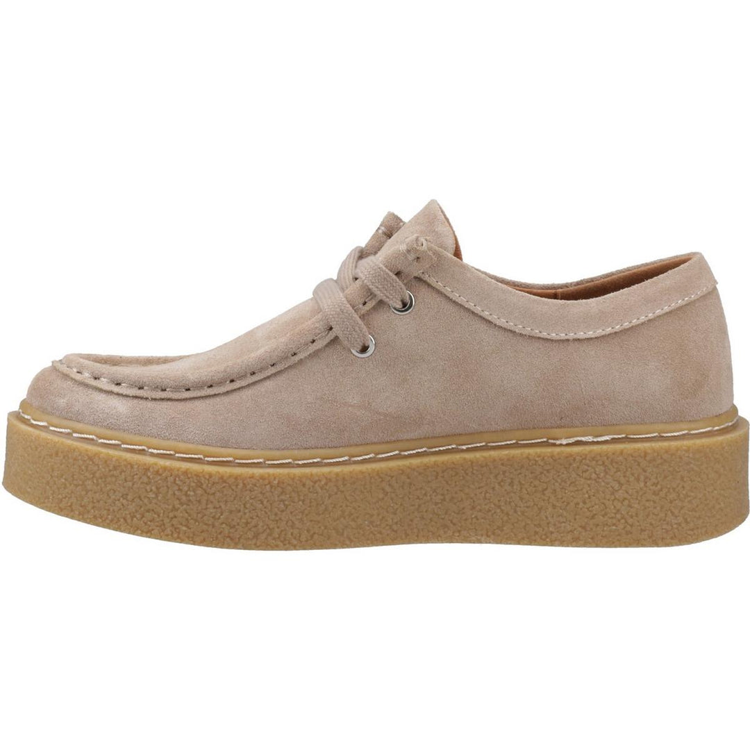 Hush Puppies Bridie Suede Mocc Toe Taupe – view 4
