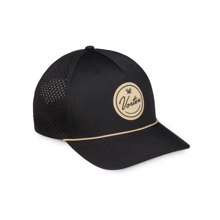 Vortex Script Patch Cap - Black - OSFM