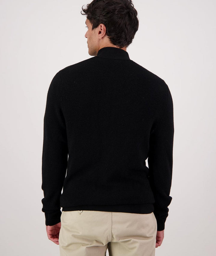 Swanndri Men's Otahu River V2 Quarter Zip Merino Knit
