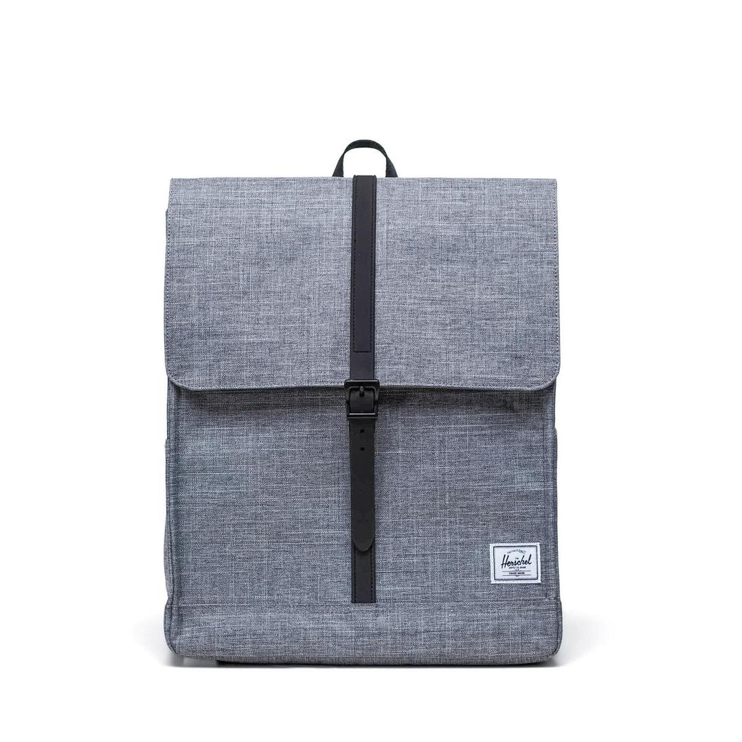 City Backpack Raven Crosshatch