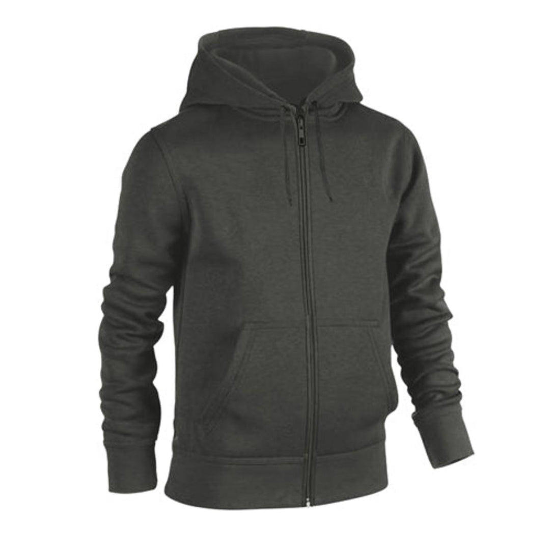 Urban Road Plain Full-Zip Hoodie – 280gsm Fleece Sweatshirt – view 5