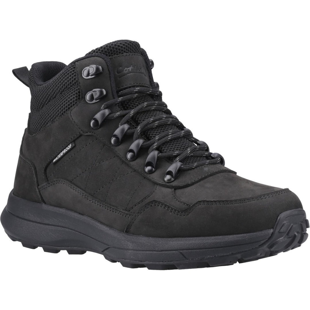 Oddington Mens Nubuck Black