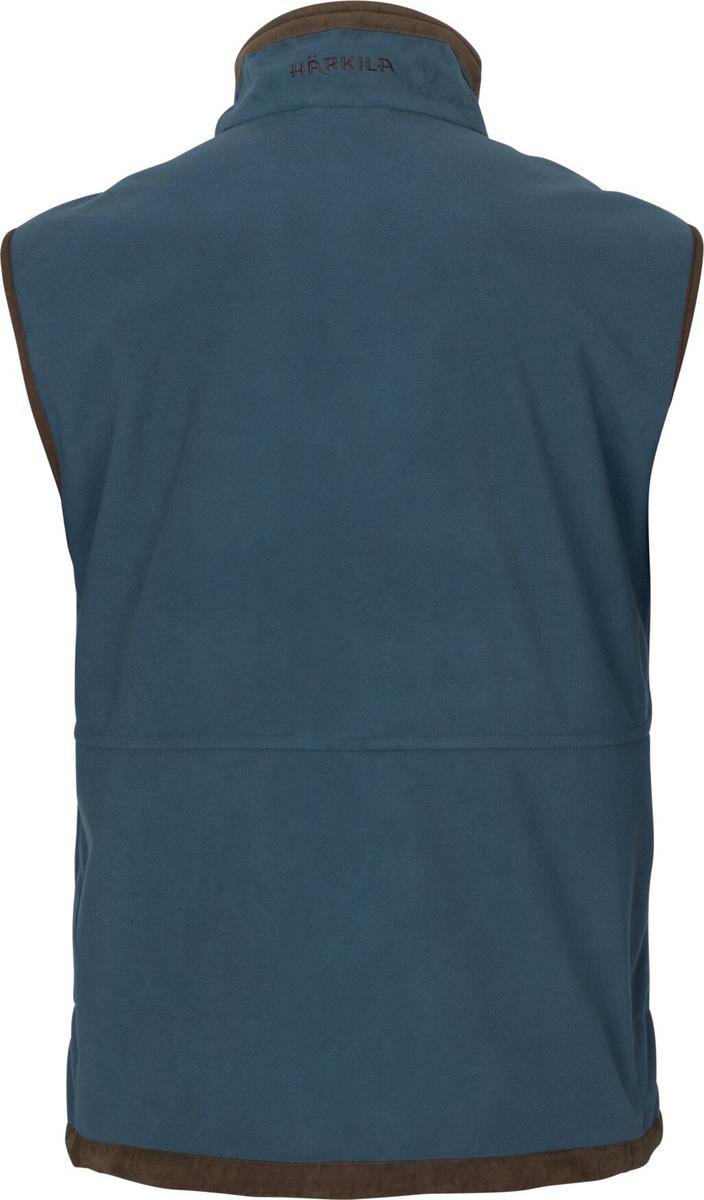 Harkila Kamko Estate WSP reversible waistcoat Dark olive/Sea