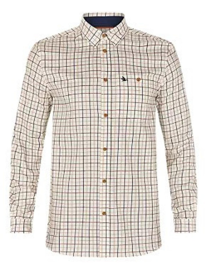 Seeland Oxford Shooting Shirt Classic Blue/Merlot Check