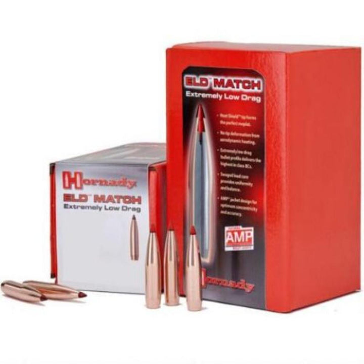 Hornady 6.5mm .264 120gr ELD Match Bullets 100 Pack