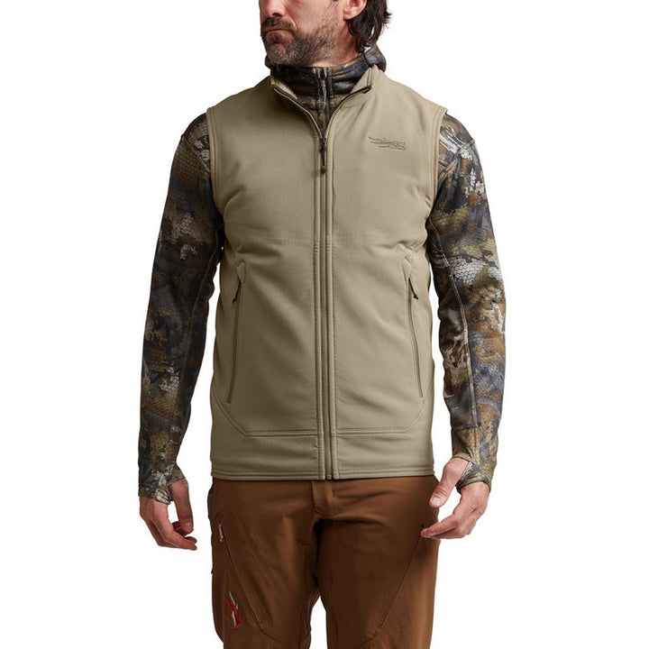 Sitka Alpha Fleece Vest Buckskin