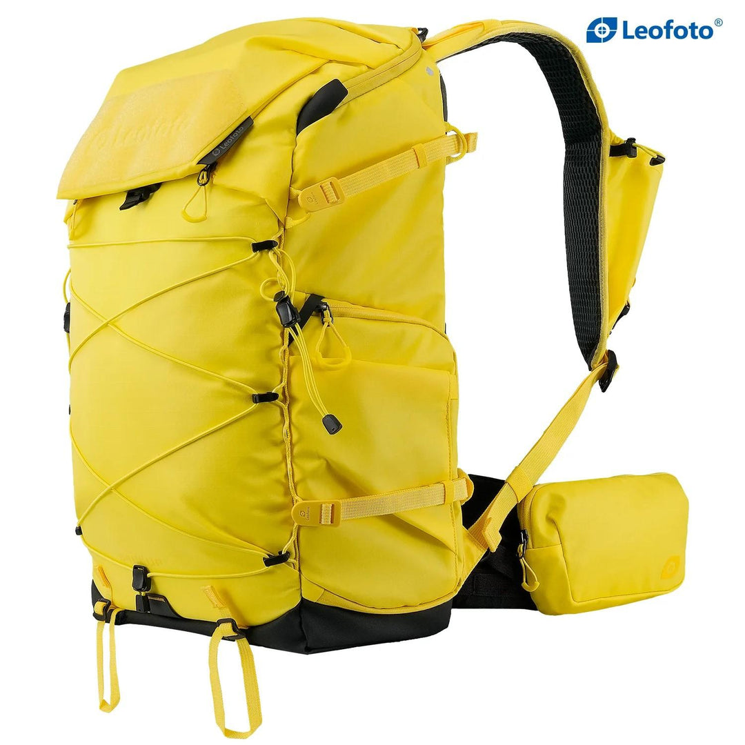 Leofoto Backup 35L Camera Backpack, Large Insert - Yellow