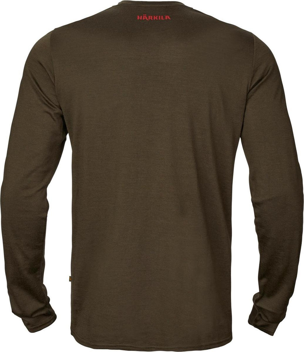 Harkila Härkila Game L/S t-shirt Willow green moose – view 2