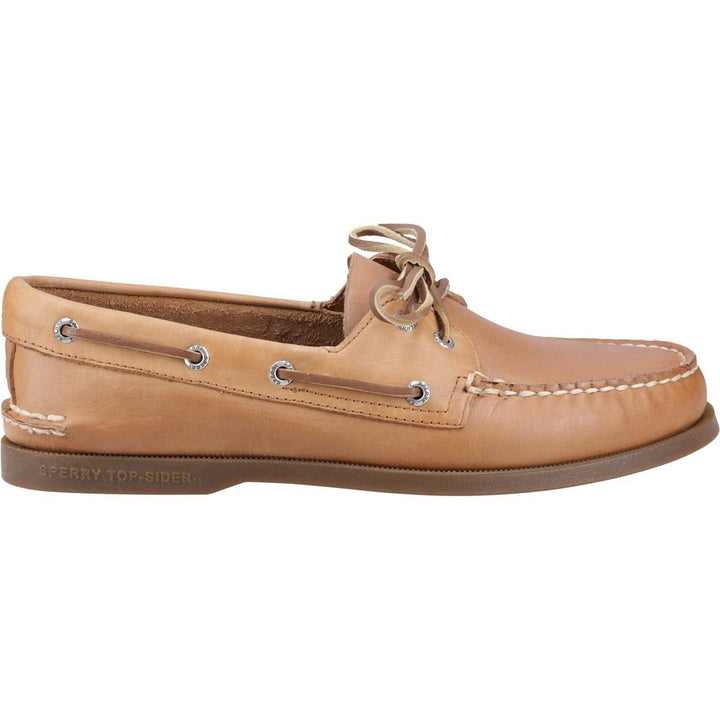 Sperry Authentic 2 Eye Boat Shoe Royal Brown/Maron Royal