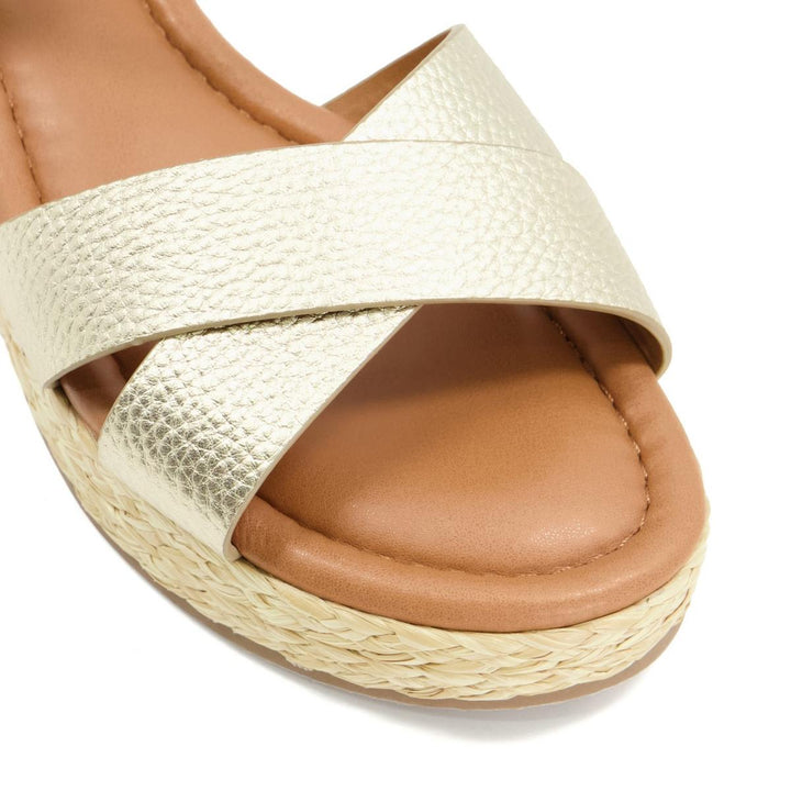 Dune Linnie Sandal Gold