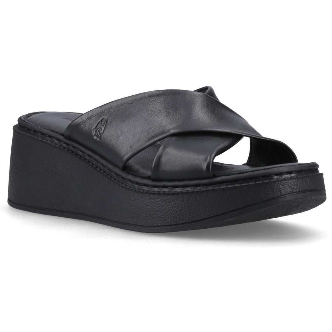 Bobbi Wedge Sandal Black