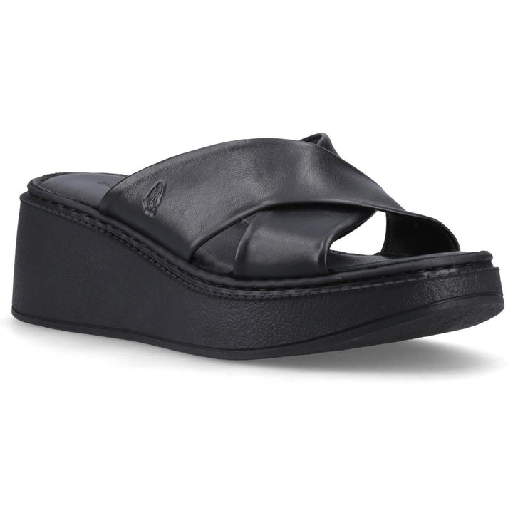 Bobbi Wedge Sandal Black