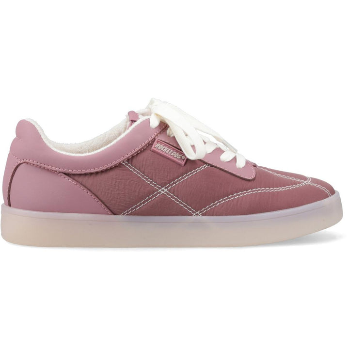 Rocket Dog Kitty Nylon PU Trainers Mauve – view 5