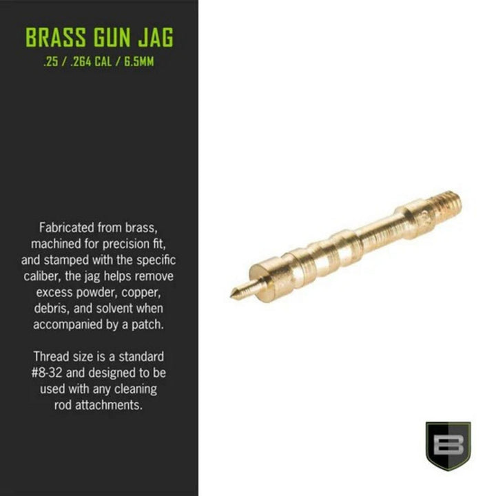 Breakthrough Clean Brass Cleaning Jag .25 / .264 Cal / 6.5mm