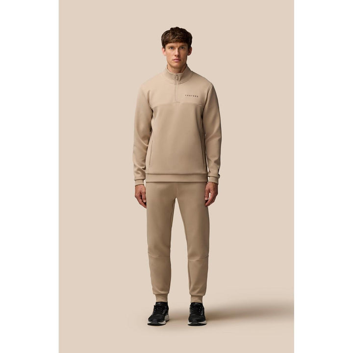 Castore Scuba 1/4 Zip Mushroom/Gunmetal