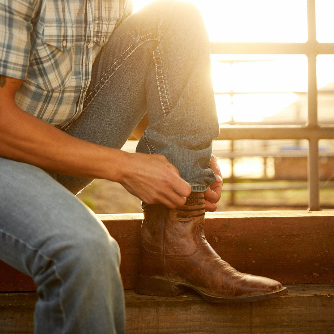 Ariat Mens Rambler Patriot Western Boot