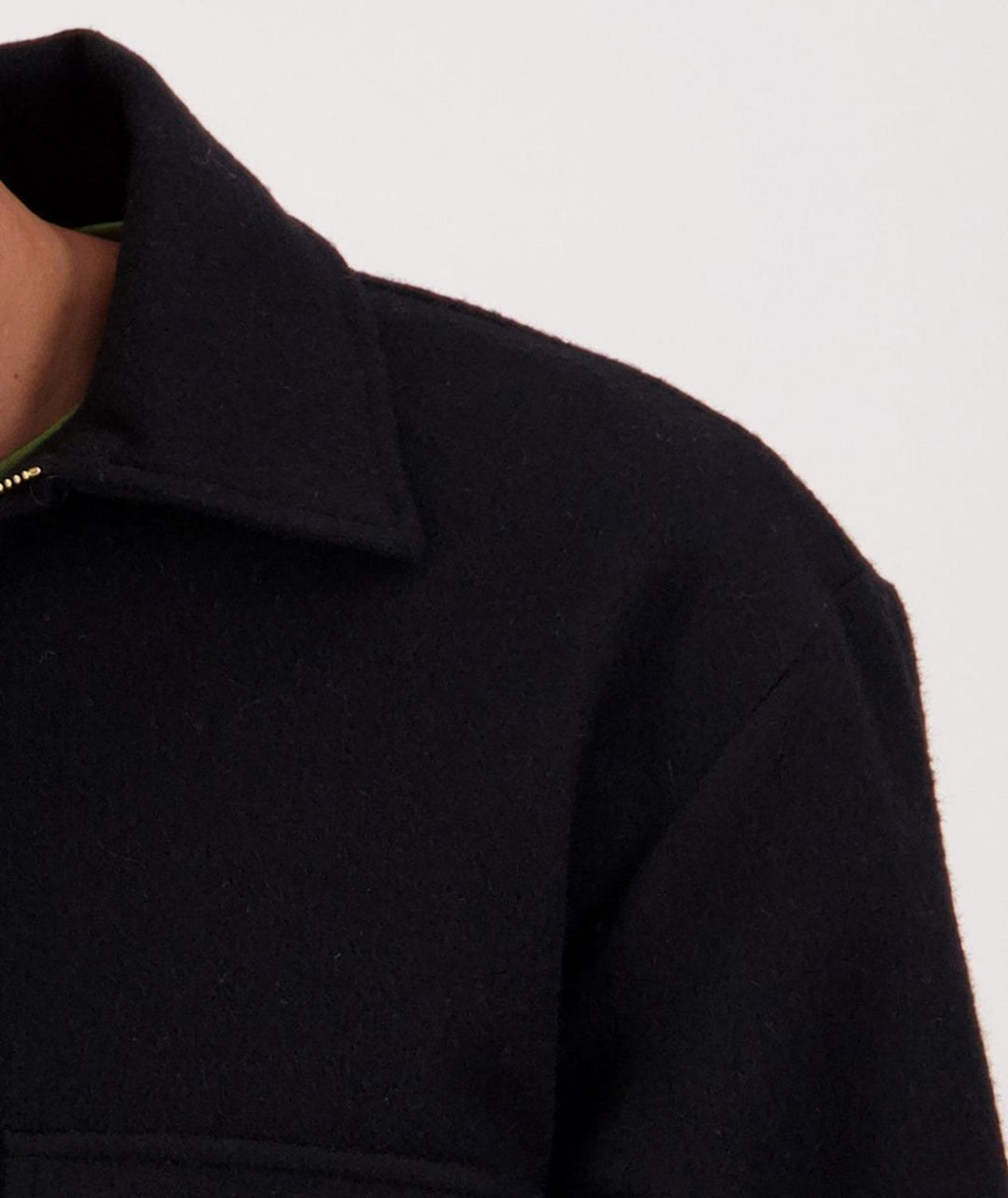 Swanndri Men's Ranger Wool Bushshirt with Zip-up Front