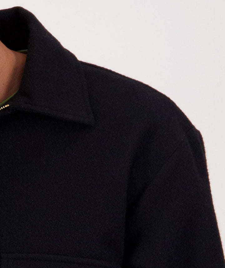 Swanndri Men's Ranger Wool Bushshirt with Zip-up Front