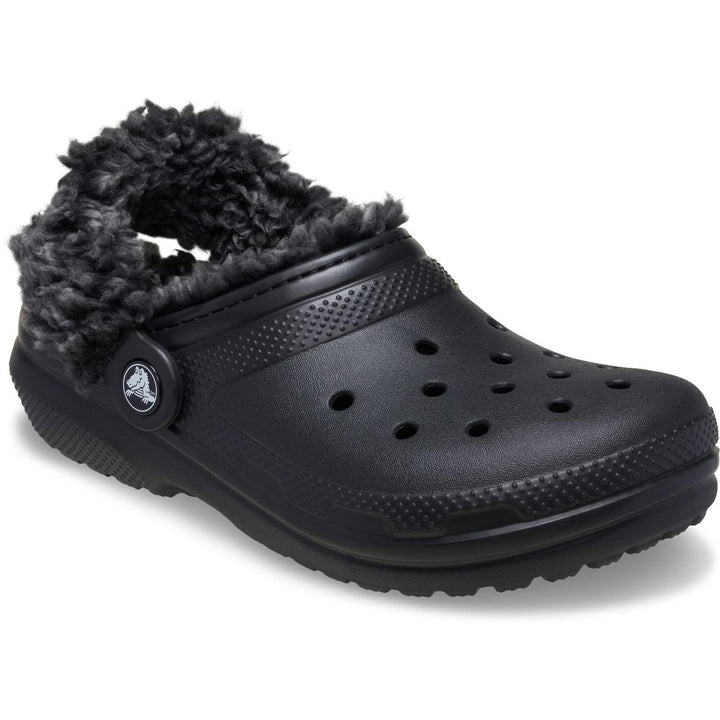 Classic Fleece Lined Clog Toddler Black