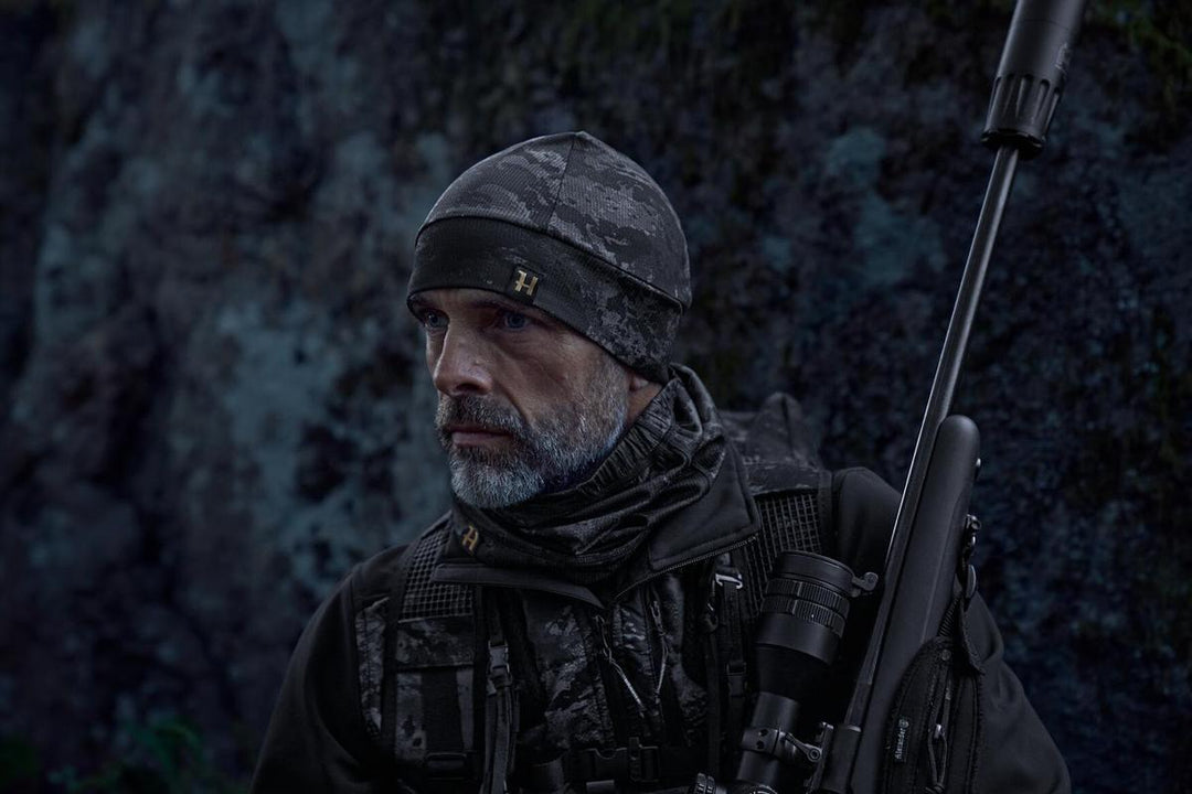Harkila Härkila NOCTYX camo beanie AXIS MSP®Black