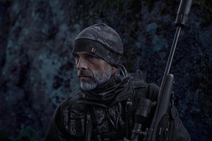 Harkila Härkila NOCTYX camo beanie AXIS MSP®Black