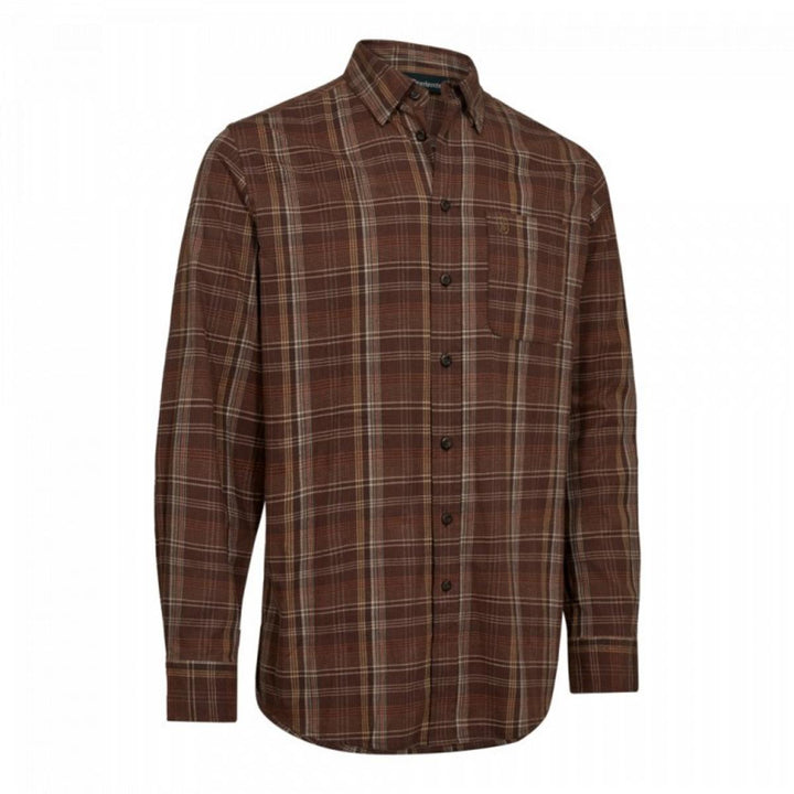Deerhunter  Ashton Shirt Brown Check