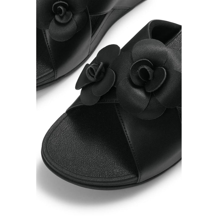 Fitflop Lulu Flower Cross Slides – view 5