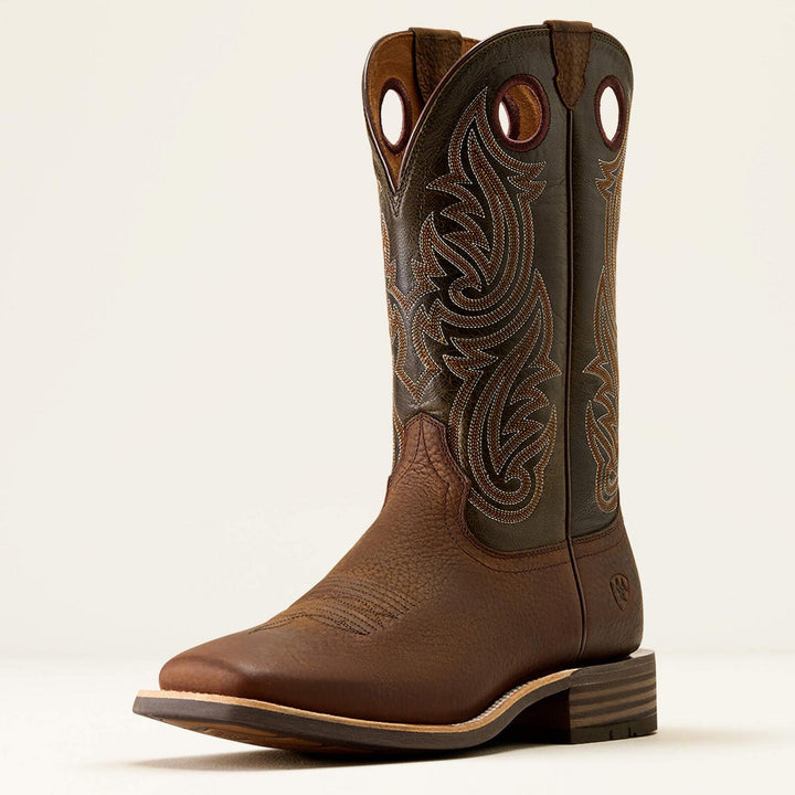 Ariat Mens Highland Toughstock Wide Square Toe Western Boot