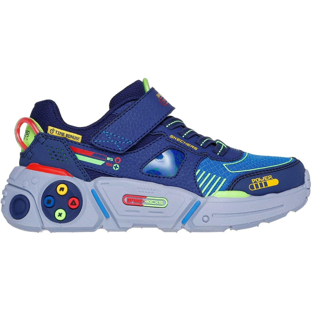 Skechers Game Kicks: Gametronix 2.0 Trainer Navy/Multi – view 5